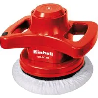 Einhell Poliermaschine CC-PO 90, (Set), handlich und robust, inkl. 2 Polierpads
