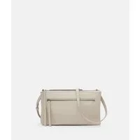 Liebeskind Berlin Umhängetasche Double Zena Crossbody S, Handliche Umhängetasche aus weichem Schafsleder