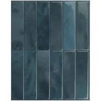 Minicloss Küchenrückwand Fliesenaufkleber Klebefliesen Wandfliesen Metro Fliesen, (10-tlg), Selbstklebend (23 x 29 cm)