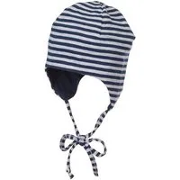 Sterntaler® Schlupfmütze OCS Wende-Mütze (1-St) Babymütze aus Baumwolle mit Bindeband und Ohrenklappen