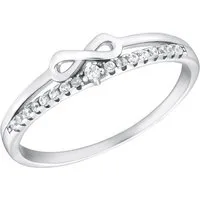 Amor Fingerring, mit Zirkonia (synth)