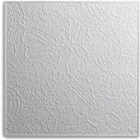Decosa Deckenplatten Decosa Deckenplatte Vienna weiß 50 x 50 cm