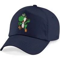 Blondie & Brownie Baseball Cap Kinder Yoshi Stick Patch Mario Luigi Super Retro Konsole One Size