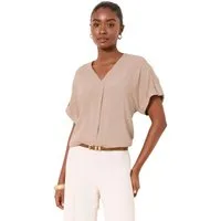 LIPSY V-Shirt Lipsy Regular Fit Oberteil mit V-Ausschnitt (1-tlg)