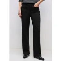 STREET ONE Dehnbund-Hose mit Schnallen
