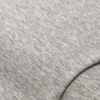Sweatstoff Uni, grau meliert