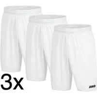 Jako Sweatbermudas Sporthose Manchester Fussball Short (Pack, 3 er Stück)