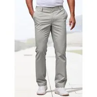 H.I.S Stoffhose aus leicht elastischer Baumwollmix-Qualität bequeme Hose aus leicht elastischer Struktur-Qualität