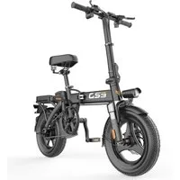 PIXAR E-Bike Cityrad 14 Zoll Klapprad Elektrofahrrad 48V 15Ah City Pedelec faltbar Korb, Heckmotor, 720 Wh