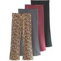 Next Leggings Ausgestellte Leggings im 4er-Pack (4-tlg)