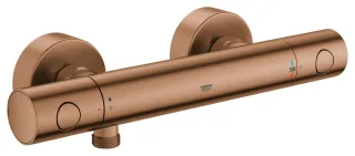 GROHE Thermostat-Brausebatterie Grohtherm 800 C, 34765 Wandmontage warm sunset gebürstet, 34765DL0 34765DL0