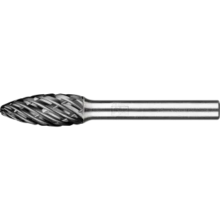 PFERD TOOLS Hartmetall Hochleistungsfrässtift STEEL Flamme B HICOAT für Stahl - 21103290