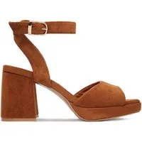 DeeZee Deezee Damensandalen Braun DeeZee-CEO-HY3065-2 Kamel Sandale
