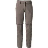 VAUDE Outdoorhose Women's Farley Stretch ZO Pants II Vielseitige, klimafreundliche Trekkinghose mit Zip-Off-Funktion