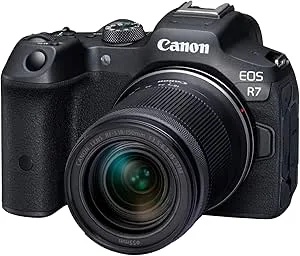 Canon EOS R7 [32MP Live View Full-HD 295"] schwarz inkl. RF-S 18-150mm 3.5-6.3 IS STM Objektiv