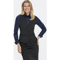 GREIFF Anzugweste Greiff Corporate Weste BASIC Damen OEKO TEX® Schwarz