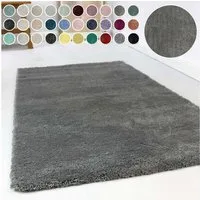 Esprit Hochflor-Teppich Relaxx ESP-4150, rechteckig, Höhe: 25 mm, Wohnzimmer, sehr große Farbauswahl, weicher dichter Hochflor