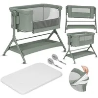 lionelo Reisebett LEONIE PLUS (Set, Set) SUPER Babytragetasche, Wiege, freistehendes Babybett