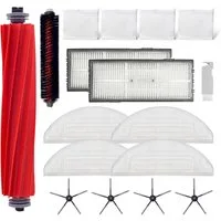 FELIXLEO Saugroboter Zubehör-Set 16 tlg Zubehör Set für Roborock S7 MaxV Ultra mit Bürsten Filter, (1-tlg)