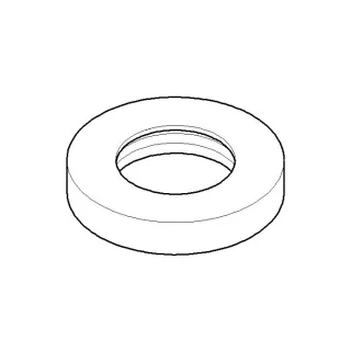 Dornbracht Rosette für Auslauf Küche 092779001-06 platin matt