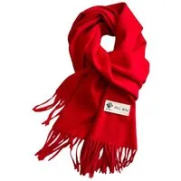 Blusmart Halstuch Schal Damen Warm Herbst Winter unifarben Baumwolle mit quasten, (Dick und weich, Einfarbige Schals und Tücher), Für abendkleid xl Stola Scarf Winterschal