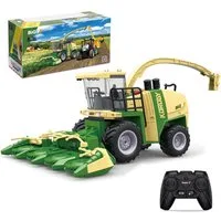 Esun RC-Traktor Ferngesteuerter Mähdrescher, Traktor Kinder Spielzeug ab 3 4 5 6 Jahre (Packung, Komplettset), 1:24, Mähdrescher Kinder mit Sprühen, Licht und Ton