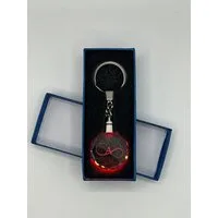 Stelby Schlüsselanhänger Schlüsselanhänger Unendlichkeit A – Infinity Geschenk für Partner (inklusive blauer Geschenkbox), Farbwechsel, transparent, modernes Design