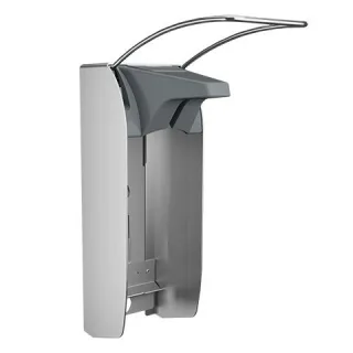 KWC Aquarotter Spender, MEDCARE, Edelstahl, AP, 94x321x230 mm, f. 1000ml, Hebel 230 mm, 3600003341 3600003341