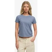 Superdry T-Shirt ESSENTIAL LOGO STR FITTED TEE angenehmes Tragegefühl durch besonders weiche Haptik
