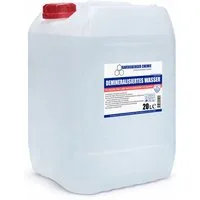 Ravensberger Chemie Bügelwasser VE-Wasser Demineralisiertes Wasser - 20 L, 20 Liter Kanister von Ravensberger Chemie - demineralisiert & entionisiert, kalkfrei für Auto, Batterie, Haushalt, Dampfbügeleisen und Labor