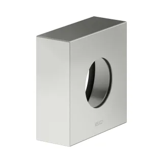 Keuco Verlängerungs-Rosette IXMO 59553, Thermostat eckig, 25 mm, Edelstahl-finish, 59553060282 59553060282