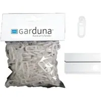 Garduna Gardinengleiter Rollringe, Innenlaufrollen, Gardinenröllchen, (100-St)