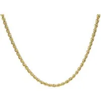 Luigi Merano Goldkette Kordelkette, Gold 585
