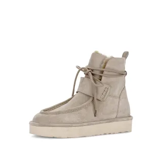 pius gabor - Winterstiefeletten Rauleder beige beige - Gr. - 5 UK
