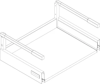 Hansgrohe Xilesa Auszug 580/470 , 92088000 92088000