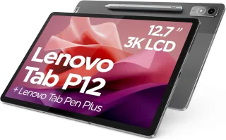 Lenovo Tab P12 128GB [127" 3K WiFi only 8GB RAM] grau inkl. Lenovo Tab Pen Plus