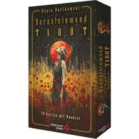 Königsfurt-Urania Verlag Spiel Bernsteinmond Tarot - 78 Tarotkarten und 80-seitiges Booklet