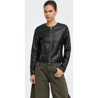 ONLY Lederimitatjacke ONLBITTEN MIX FAUX LEATHER JACKET CC OTW Lederimitat