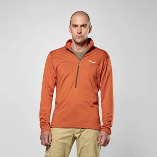 SALEWA - Puez Cammino Polarlite Half Zip Jacke Herren - Beige (Gr.52)