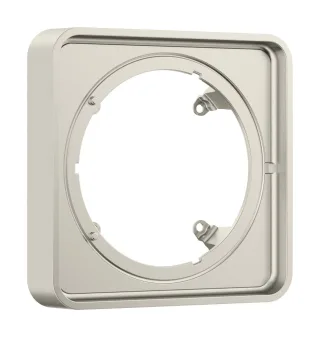 Hansgrohe Verlängerungsrosette AXOR ShowerSelect ID softsquare 22 mm edelstahl optik, 13643800 13643800