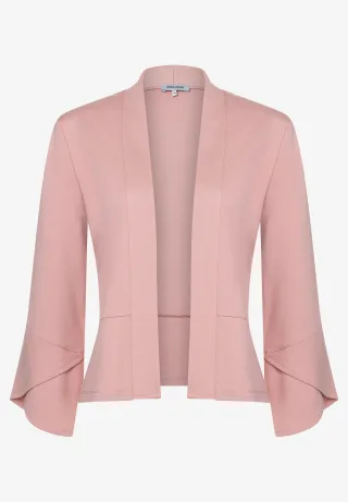 MORE & MORE - Jerseyjacke lila - Gr. - 34