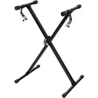 FunKey Keyboardständer FunKey Keyboardständer schwarz, 7-fach höhenverstellbar - Ständer für Keyboards und Synthesizer