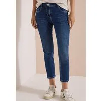 CECIL Slim-fit-Jeans Style Scarlett mit Reißverschluss, Stretchanteil, ideal für warme Tage