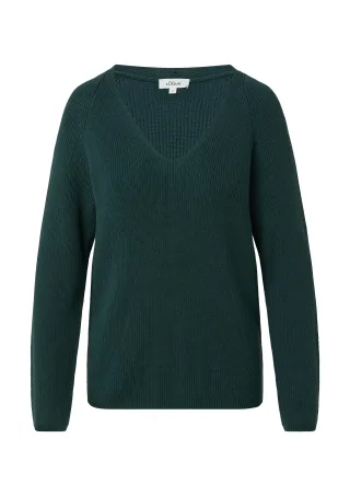 s.Oliver - Strickpullover grün - Gr. - 44
