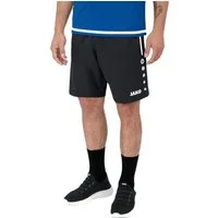 Jako Sporthose Short Competition 2.0 mit Reißverschluss kurz schwarz Herren