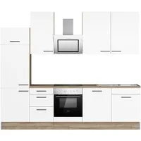 OPTIFIT Küchenzeile Fiona, Breite 290 cm, mit Hanseatic-E-Geräten, in Premium oder Basic