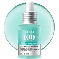 Anua Gesichtsserum PDRN Hyaluronic Acid Capsule 100 Serum 30ml – Feuchtigkeitsspendendes Anti-Aging Gesichtsserum mit 11-fach Hyaluronsäure, Kollagen &, Lachs-DNA – Für glatte, strahlende Haut & verbesserte Elastizität