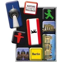 Nostalgic-Art Magnet 9tlg. Magnetset - Berlin Ampelmann