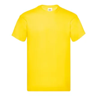 Fruit of the Loom - "Original" T-Shirt für Herren (Gelb)