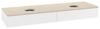 Villeroy & Boch Waschtischunterschrank Antao K17_5 1600x190x500mm mit Struktur FK/AP: MT/3 K17153MT